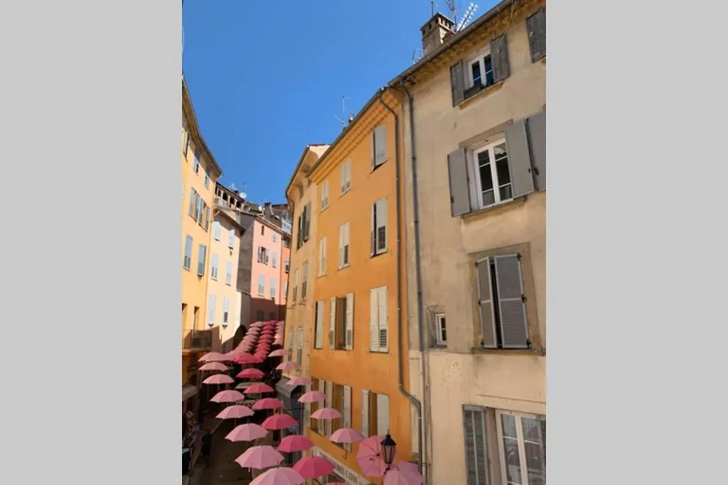Apartment 3 Pieces Neuf Au Pied Des Musees - Wifi & Parking Grasse